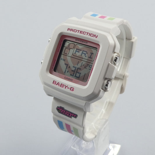【中古】Baby-G | ベイビージー 腕時計 BGD-10KPP-7JR ×THE POWERPUFF GIRLS 2024S/S ホワイト