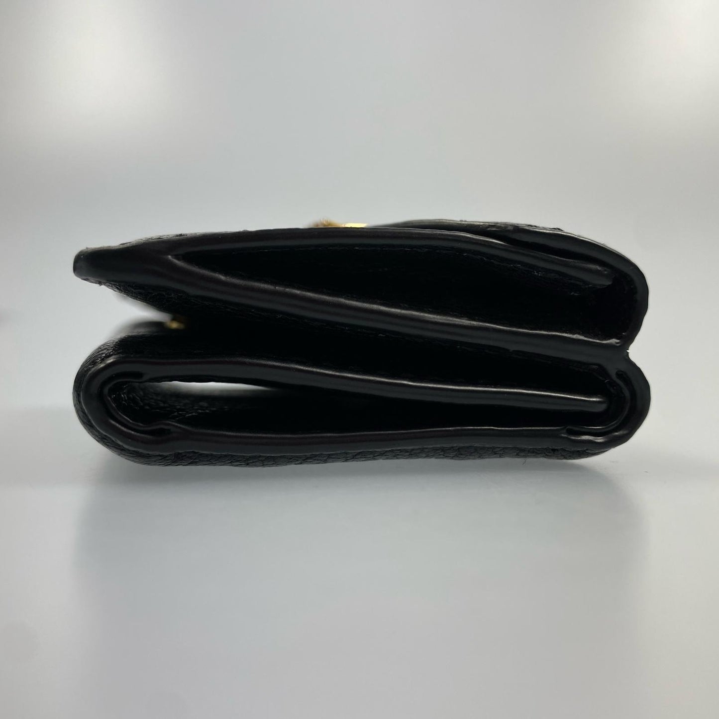 【中古】Michael Kors | マイケルコース MONEY PIECES SM TRIFOLD FLP WLLT 三つ折り財布 32T9GF6E5L ブラック