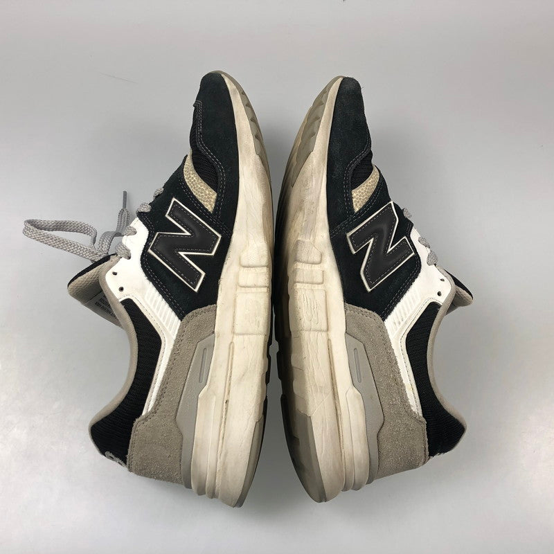 【中古】NEW BALANCE | ニューバランス スニーカー CM997HDR ブラック 30cm