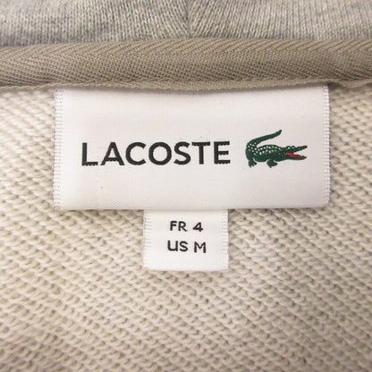 【中古】LACOSTE | ラコステ プレミアムコットンジップスウェットパーカ パーカー SH101EL グレー サイズ：M