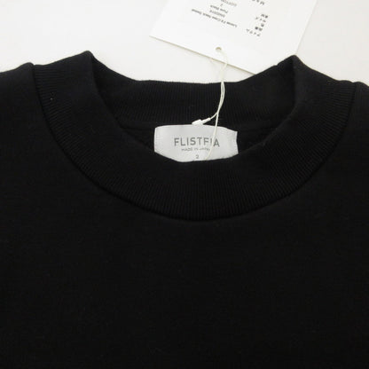 【中古】FLISTFIA | フリストフィア Loose Fit Crew Neck Sweat スウェット SN02016 ブラック サイズ：2