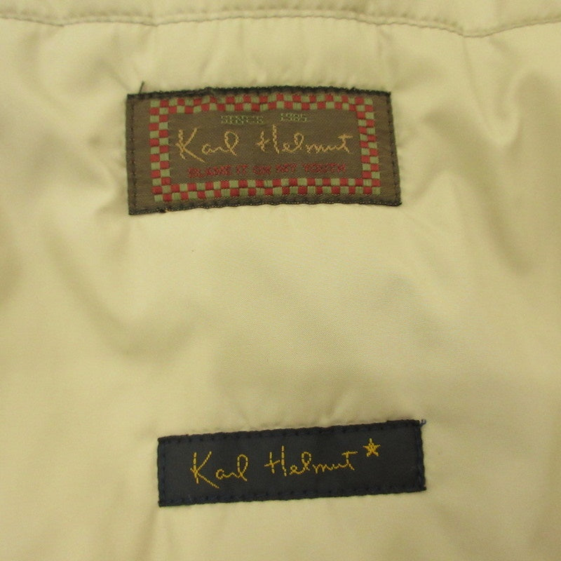 【中古】KARL HELMUT | カールヘルム 中綿ジャケット P0396FHC02 - サイズ：L