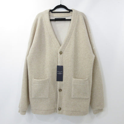 【中古】RESOUND CLOTHING | リサウンドクロージング ANGOLA BOA PILE CARDIGAN カーディガン RC30-C-006 ベージュ サイズ：3