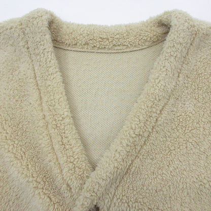 【中古】RESOUND CLOTHING | リサウンドクロージング WEST BOA cardigan カーディガン RC21-C-005 ベージュ サイズ：3