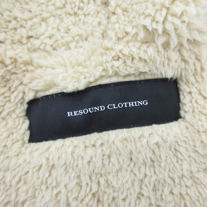 【中古】RESOUND CLOTHING | リサウンドクロージング WEST BOA cardigan カーディガン RC21-C-005 ベージュ サイズ：3