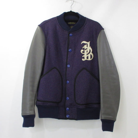 【中古】JELADO | ジェラード Stadium Jacket スタジャン パープル サイズ：M