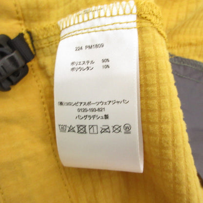 【中古】Columbia | コロンビア Enjoy Mountain Life Brushed Jacket ナイロンジャケット PM1809 イエロー