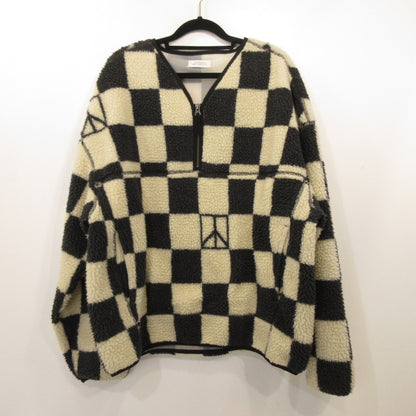 [Used] SATURDAYS NYC | Saturdays Astor Polar Fleece Half Zip Other Tops BBL-01010-A Multi-color Size: L