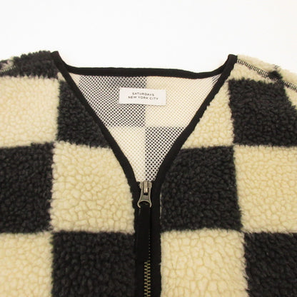 [Used] SATURDAYS NYC | Saturdays Astor Polar Fleece Half Zip Other Tops BBL-01010-A Multi-color Size: L