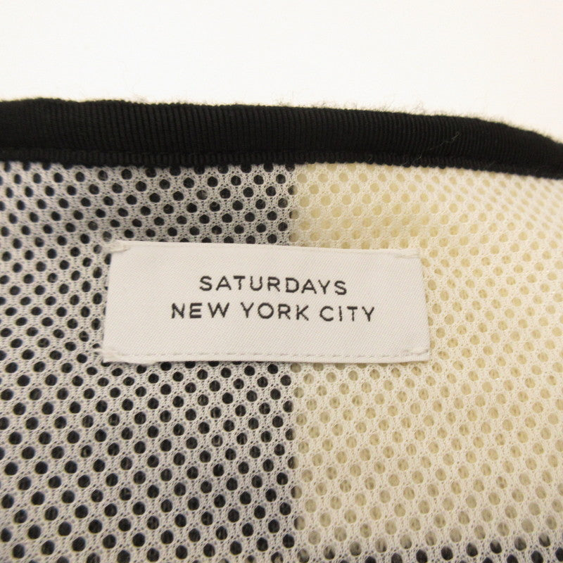 [Used] SATURDAYS NYC | Saturdays Astor Polar Fleece Half Zip Other Tops BBL-01010-A Multi-color Size: L