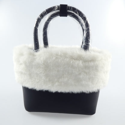 【中古】Lily Brown | リリーブラウン エコファー切り替えトート ハンドバッグ LWGB249007 2024A/W アイボリー