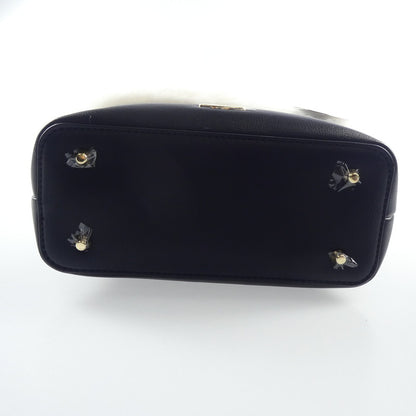【中古】Lily Brown | リリーブラウン エコファー切り替えトート ハンドバッグ LWGB249007 2024A/W アイボリー