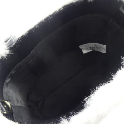 【中古】Lily Brown | リリーブラウン エコファー切り替えトート ハンドバッグ LWGB249007 2024A/W アイボリー