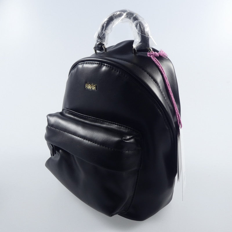 【中古】furfur | ファーファー チェーンショルダーミニリュック ショルダーバッグ RWGB242503 ブラック