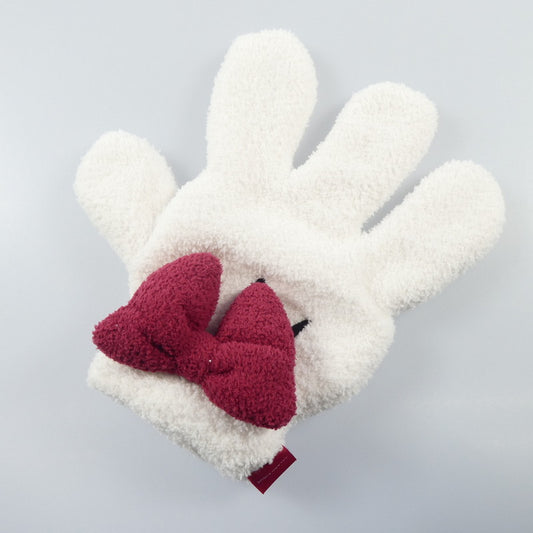 【中古】gelato pique | ジェラートピケ Minnie/ヘアドライグローブ 手袋 PSGG242809 ホワイト