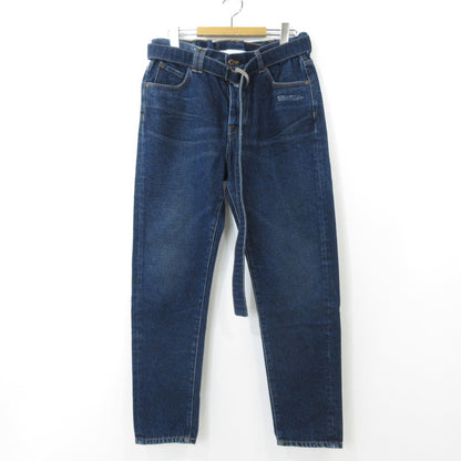 【中古】OFF-WHITE | オフホワイト デニムパンツ OMYA005S19C30025 ネイビー