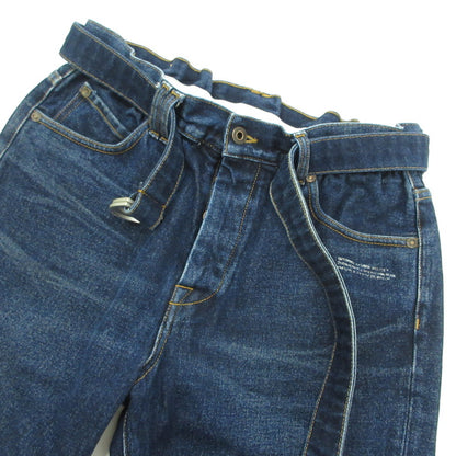 【中古】OFF-WHITE | オフホワイト デニムパンツ OMYA005S19C30025 ネイビー