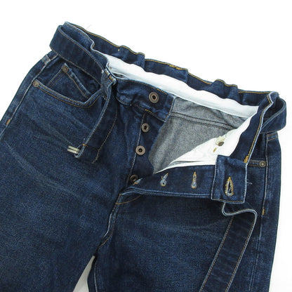 【中古】OFF-WHITE | オフホワイト デニムパンツ OMYA005S19C30025 ネイビー
