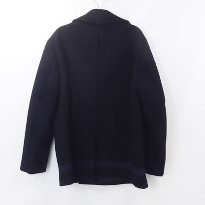 【中古】STUSSY | ステューシー ピーコート ブラック サイズ：L