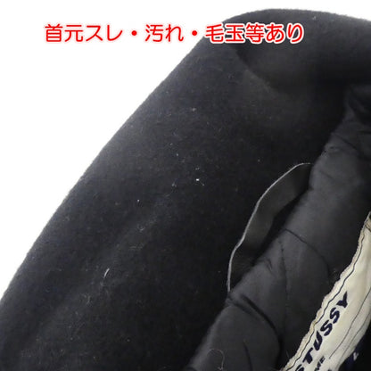 【中古】STUSSY | ステューシー ピーコート ブラック サイズ：L