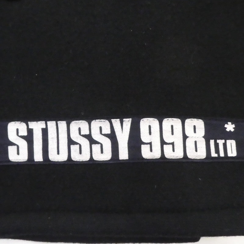 【中古】STUSSY | ステューシー ピーコート ブラック サイズ：L