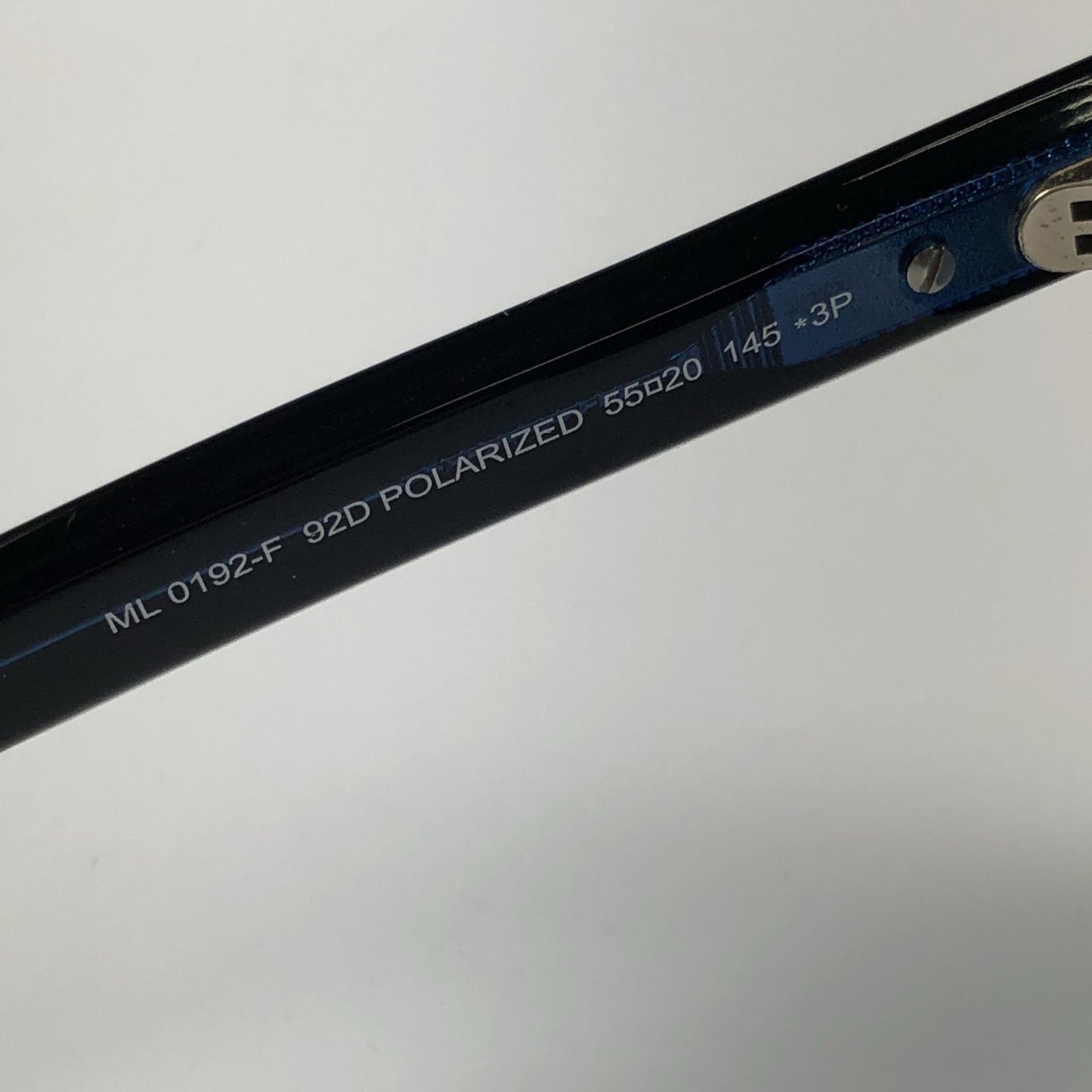【中古】MONCLER | モンクレール GLANCER サングラス ML0192-F サイズ:55□20 ブラック