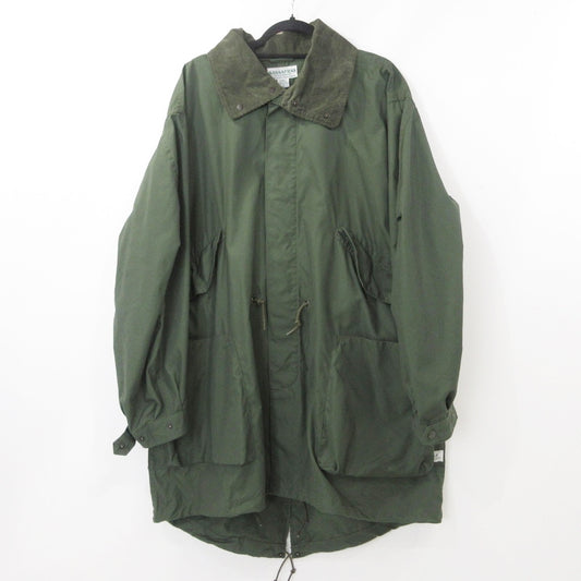 【中古】SASSAFRAS | ササフラス Digs Crew Coat モッズコート オリーブ サイズ：M
