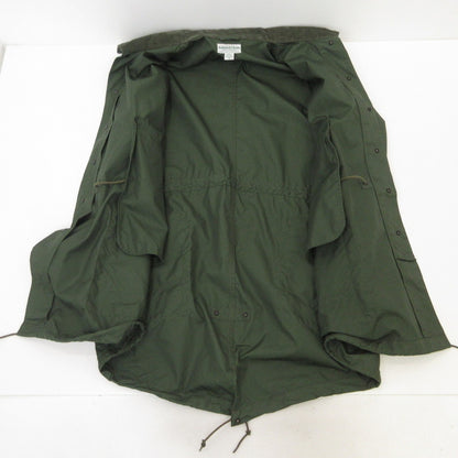【中古】SASSAFRAS | ササフラス Digs Crew Coat モッズコート オリーブ サイズ：M