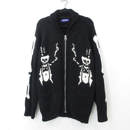 【中古】Fucking Awesome | ファッキングオーサム COWICHAN CARDIGAN ブルゾン ブラック サイズ：L