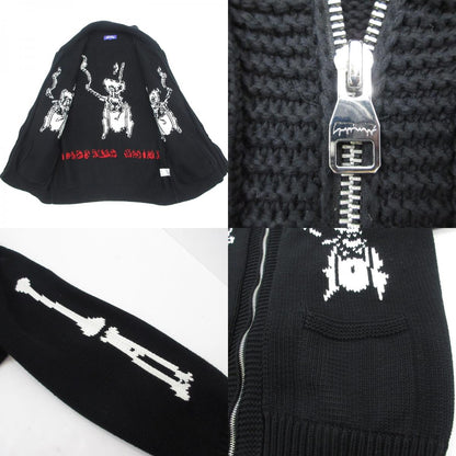 【中古】Fucking Awesome | ファッキングオーサム COWICHAN CARDIGAN ブルゾン ブラック サイズ：L