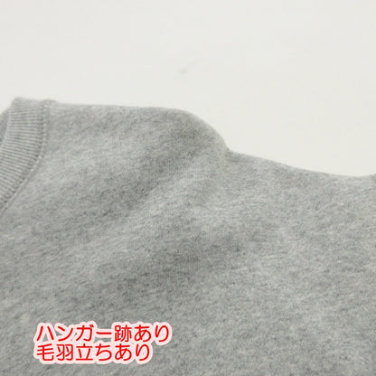 【中古】BlackEyePatch | ブラックアイパッチ HANDLE WITH CARE CREW SWEAT スウェット グレー サイズ：L