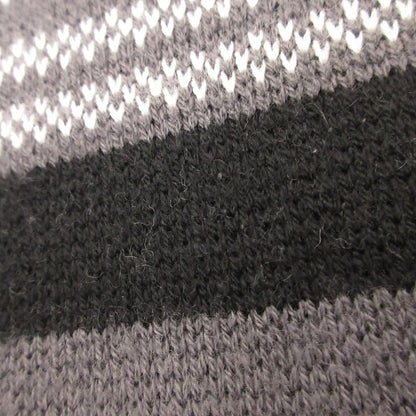 【中古】FRED PERRY | フレッドペリー TARTAN PANEL SWEATER セーター K4569/102 ブラック サイズ：S
