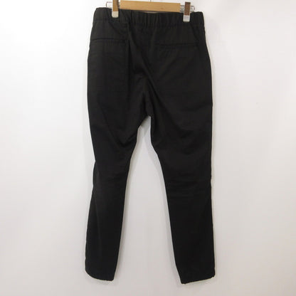 【中古】uniform experiment | ユニフォームエクスペリメント STRETCH GABARDINE SLIM FIT SLACKS その他ボトムス UE-170038 ブラック サイズ：1