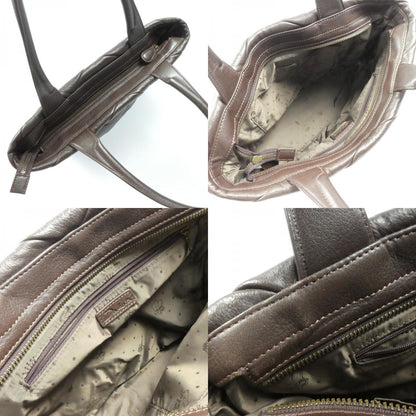 【中古】Dakota | ダコタ レザーキルティング トートバッグ ブラウン