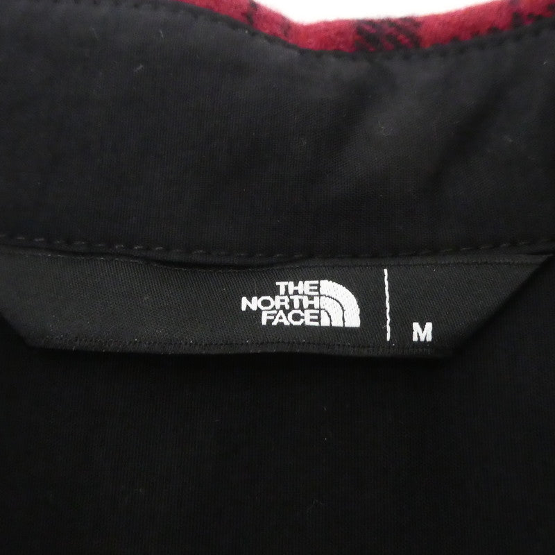 【中古】THE NORTH FACE | ザ・ノースフェイス Brushwood Wool Shirt 長袖シャツ NR62230 レッド サイズ：M