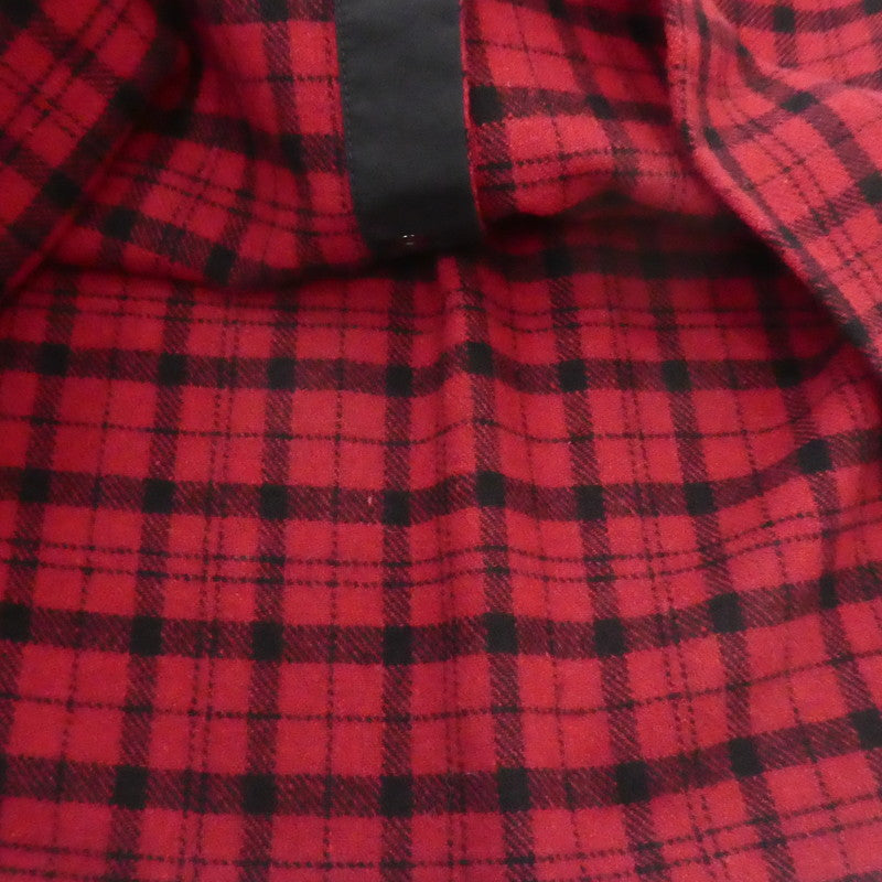 【中古】THE NORTH FACE | ザ・ノースフェイス Brushwood Wool Shirt 長袖シャツ NR62230 レッド サイズ：M