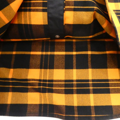 【中古】THE NORTH FACE | ザ・ノースフェイス L/S Stretch Flannel Shirt 長袖シャツ NR62031 オレンジ サイズ：M