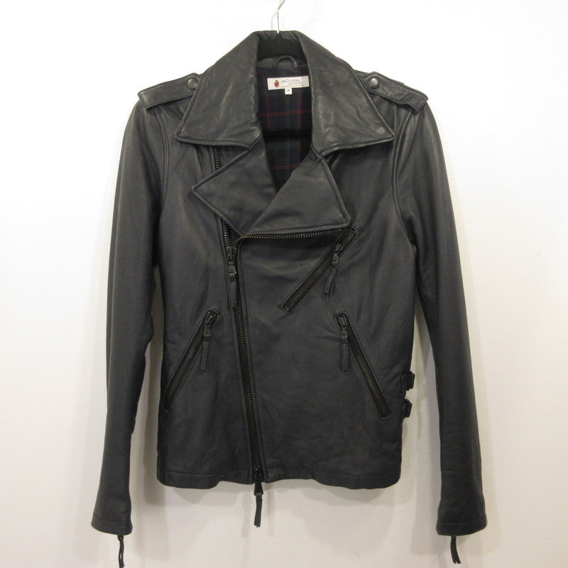 The DUFFER of ST.GEORGE | The Duffer of St. George Goatskin Double Riders Leather 297025 Navy Size: M