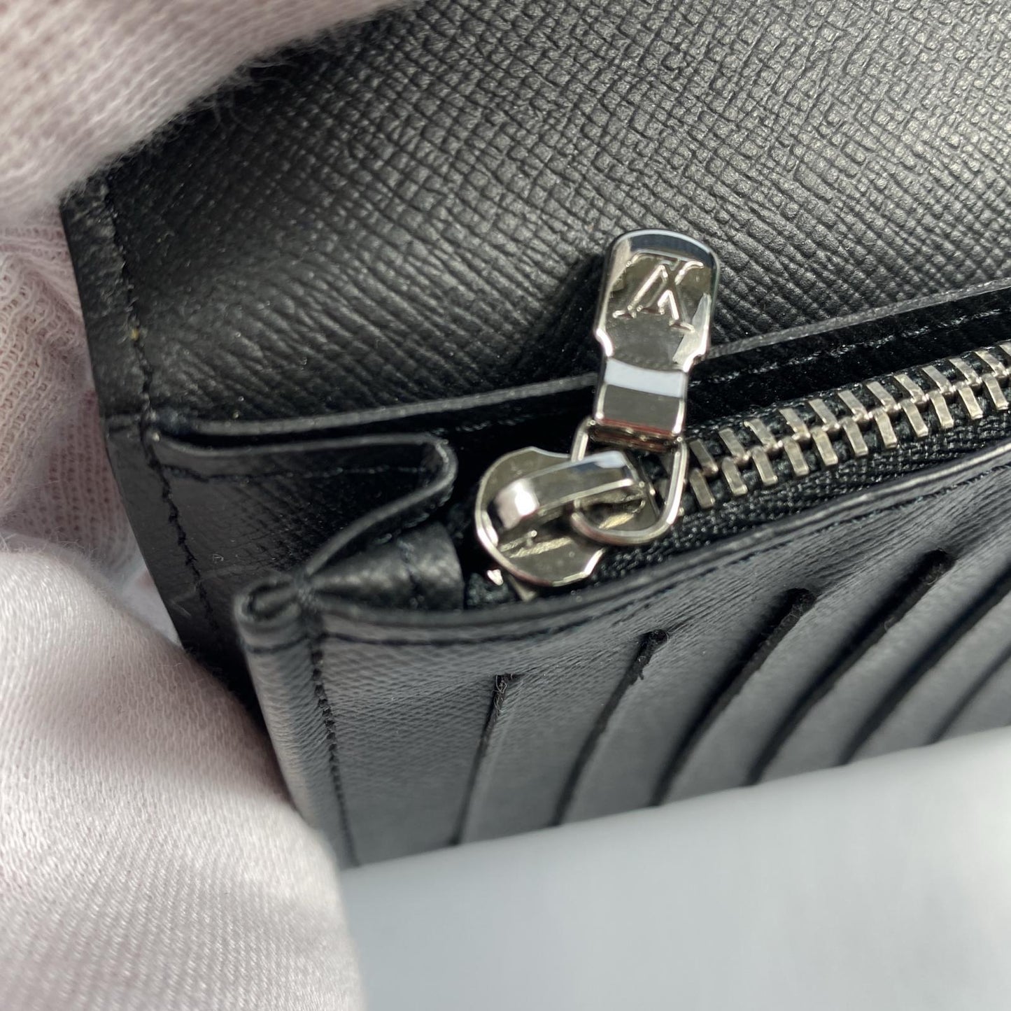 【中古】LOUIS VUITTON | ルイ・ヴィトン ポルトフォイユブラザ 長財布 M61697 ※イニシャルK.K入り