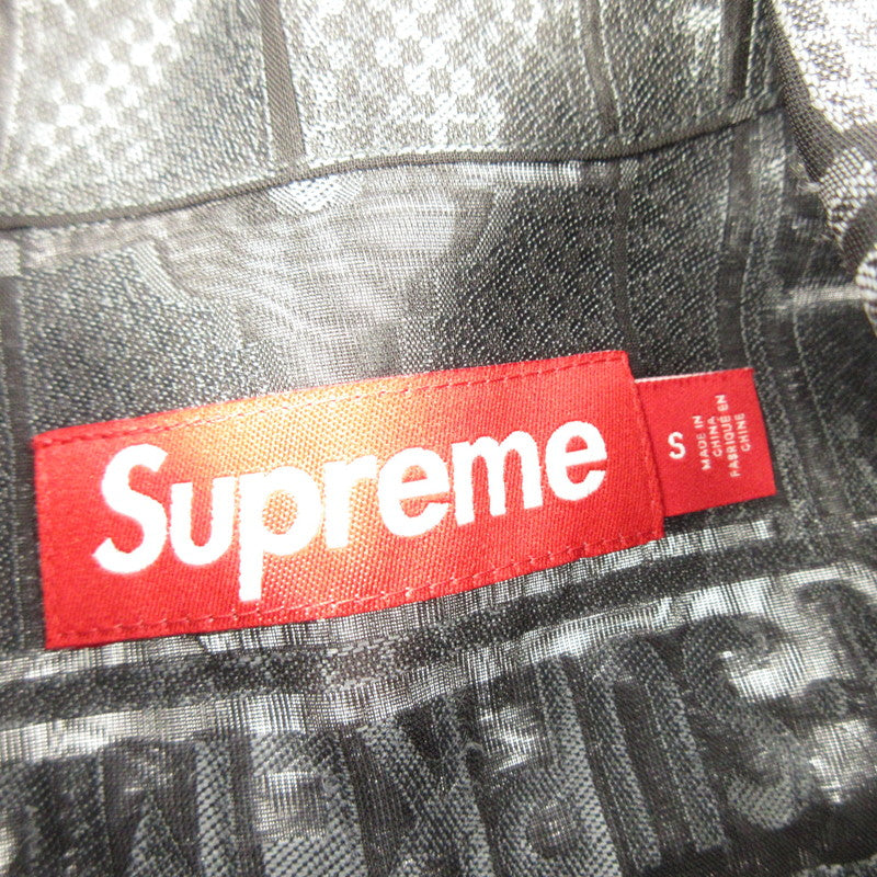Supreme | Tray Jacquard S/S Shirt Black Size: S