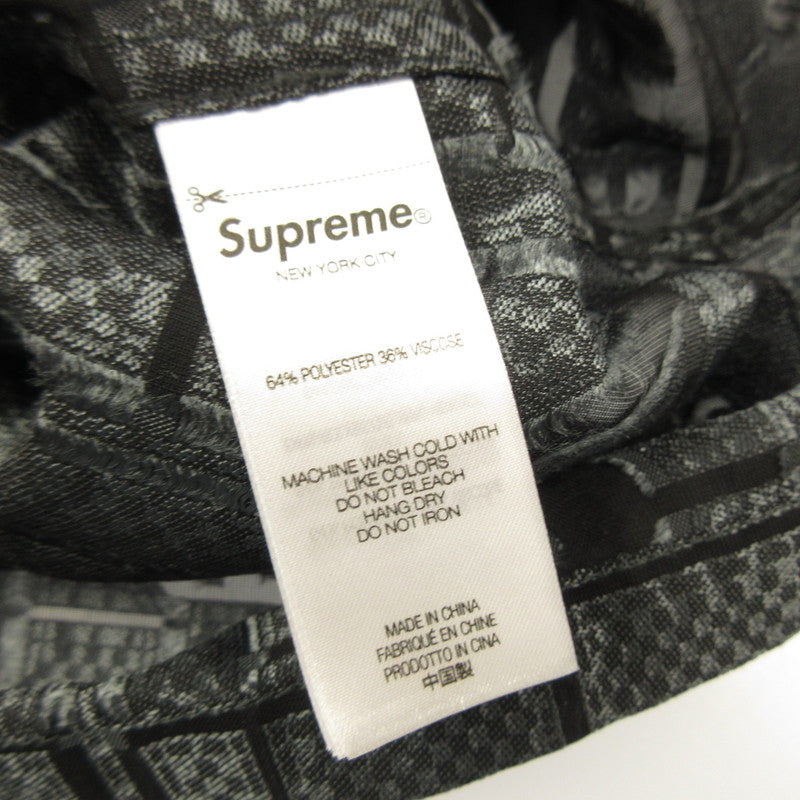 Supreme | Tray Jacquard S/S Shirt Black Size: S