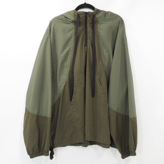 【中古】BlackWeirdos | ブラックウィドーブラックウィドゥ Packable Anorak Parka その他アウター 21SS-JK01 カーキ サイズ：L