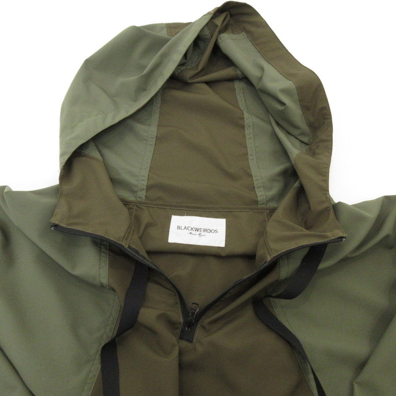 【中古】BlackWeirdos | ブラックウィドーブラックウィドゥ Packable Anorak Parka その他アウター 21SS-JK01 カーキ サイズ：L