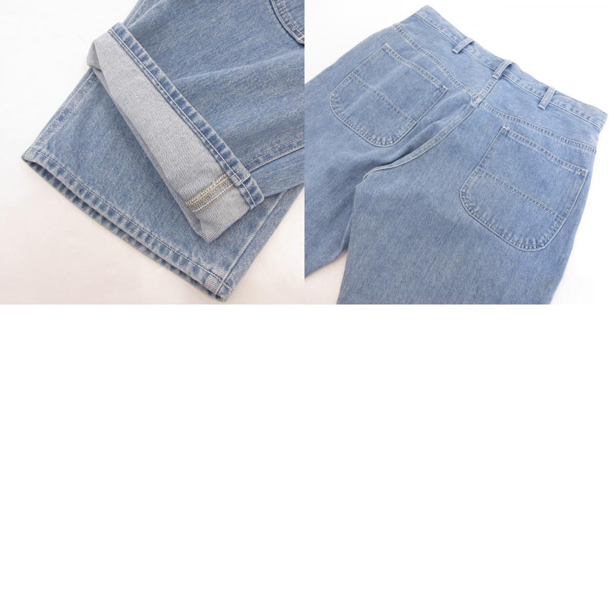 【中古】SON OF THE CHEESE | サノバチーズ DB PAINTER PANTS デニムパンツ SC2120-PN05 ライトブルー サイズ：L