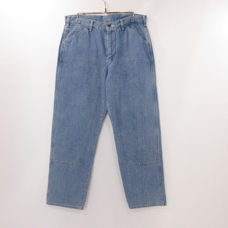 【中古】SON OF THE CHEESE | サノバチーズ DB PAINTER PANTS デニムパンツ SC2120-PN05 ライトブルー サイズ：L