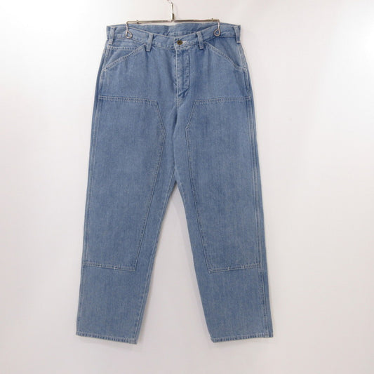 【中古】SON OF THE CHEESE | サノバチーズ DB PAINTER PANTS デニムパンツ SC2120-PN05 ライトブルー サイズ：L
