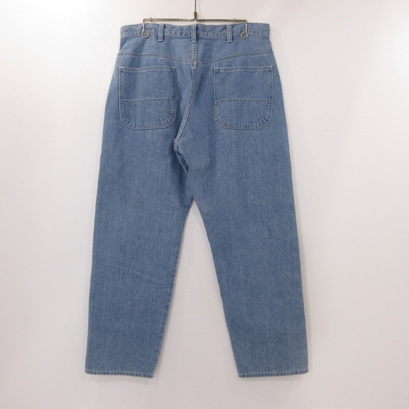 【中古】SON OF THE CHEESE | サノバチーズ DB PAINTER PANTS デニムパンツ SC2120-PN05 ライトブルー サイズ：L