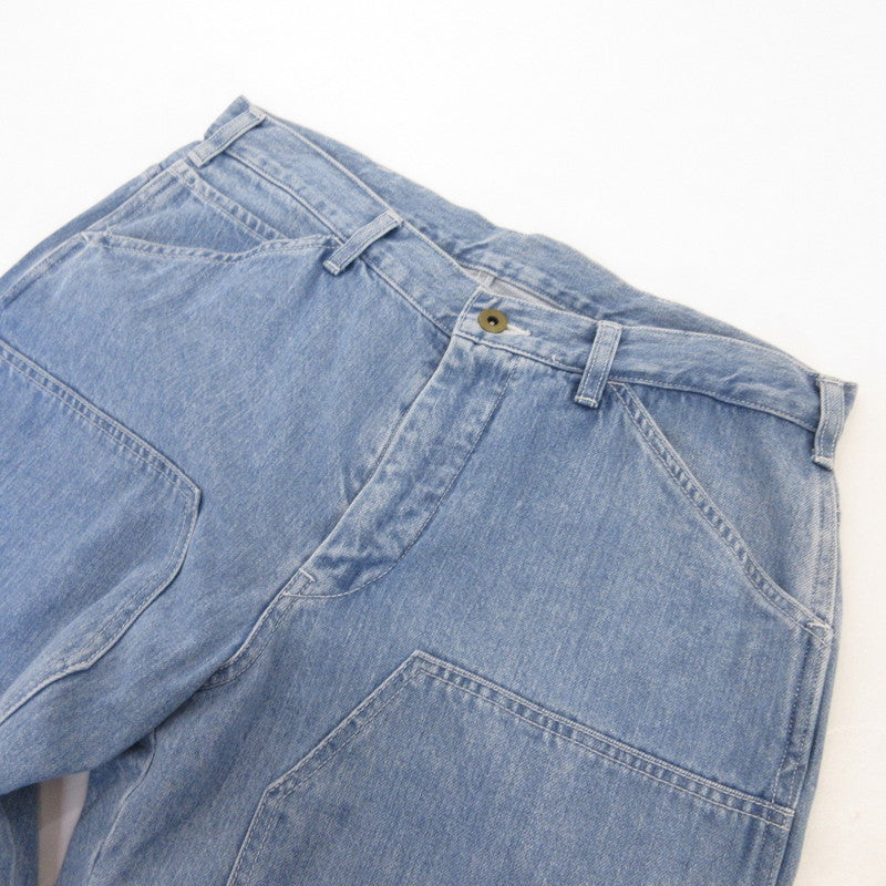 【中古】SON OF THE CHEESE | サノバチーズ DB PAINTER PANTS デニムパンツ SC2120-PN05 ライトブルー サイズ：L