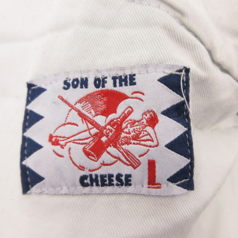 【中古】SON OF THE CHEESE | サノバチーズ DB PAINTER PANTS デニムパンツ SC2120-PN05 ライトブルー サイズ：L