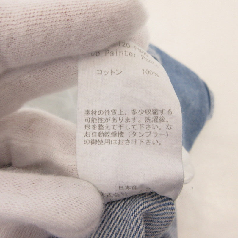 【中古】SON OF THE CHEESE | サノバチーズ DB PAINTER PANTS デニムパンツ SC2120-PN05 ライトブルー サイズ：L